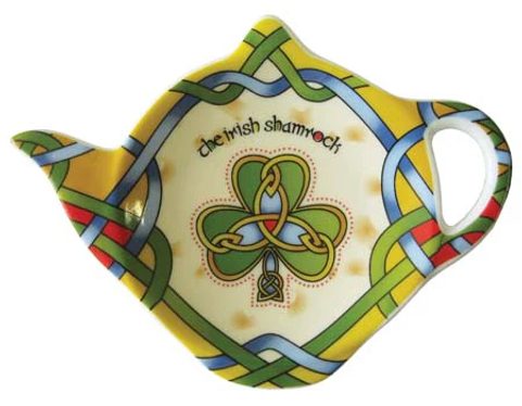 SHAMROCK TEA BAG HOLDER
