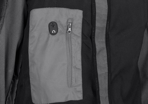 HARPAGUS SOFTSHELL HOODY JACKET - SOLID ROCK