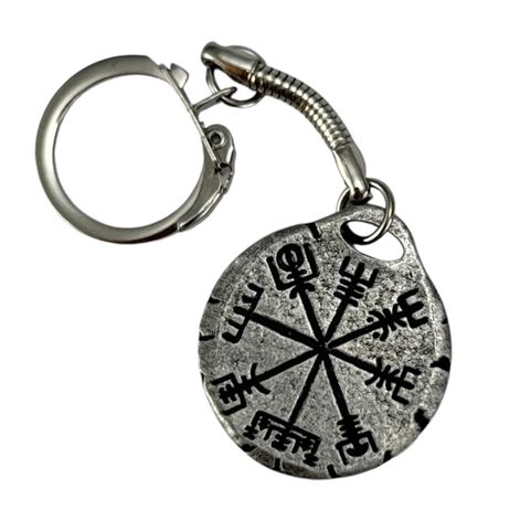 VEGVISÍR, KEY CHAIN, ZINC