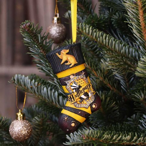 ORNEMENT SUSPENDU HARRY POTTER HUFFLEPUFF STOCKING