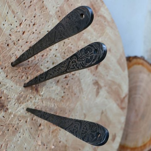 VENGEANCE ETCHED THROWING KNIFE - SET OF 3