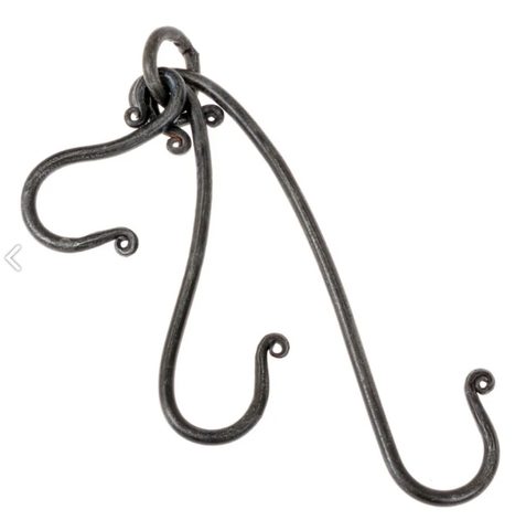 HAKENSET FÜR DEN TOPF - GESCHMIEDET, VERSTELLBAR