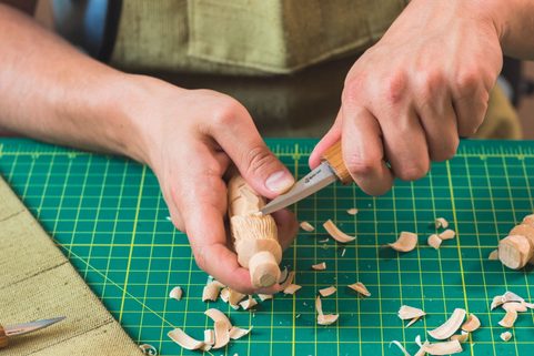 EXTENDED SPOON AND WHITTLE KNIFE SET S17