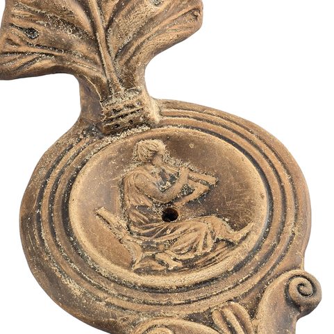MUSICA - LAMPE À HUILE ROMAN, LANTERNE