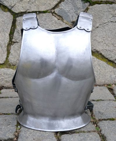 CURIASS, FRONTAL AND BACK PART, XVII. CENTURY