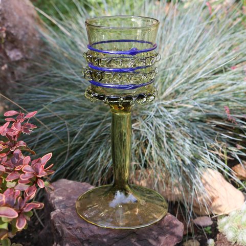 GLASS FROM ENGLAND XIII. CENTURY
