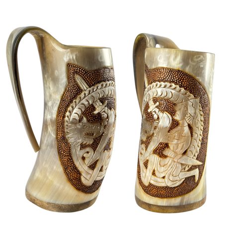 DRAGON VS. NORMAN, VIKING HORN CUP