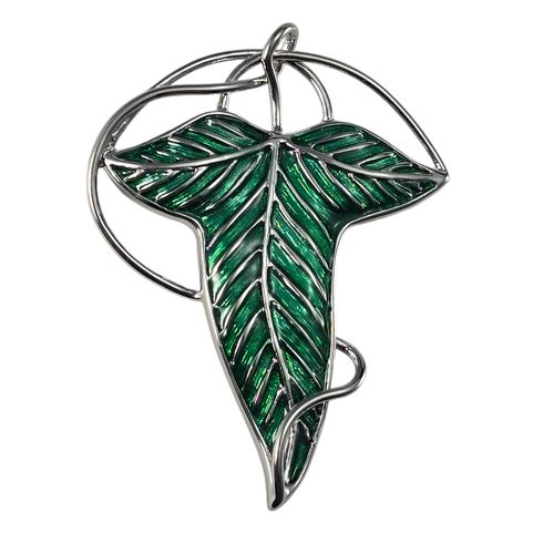 BROOCH LORD OF THE RINGS - ELF LEAF