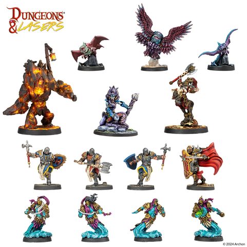 DUNGEONS & LASERS: DEUSLAIR CORE SET