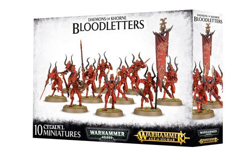 CHAOS DAEMONS KHORNE BLOODLETTERS