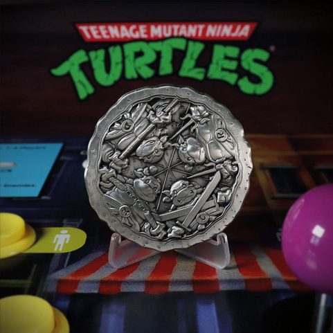 TEENAGE MUTANT NINJA TURTLES MEDALLION PIZZA LIMITED EDITION