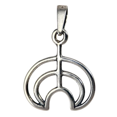 KELTISCHER MOND, VERKLEINERTE WIEDERGABE DES FUNDES, AG 925