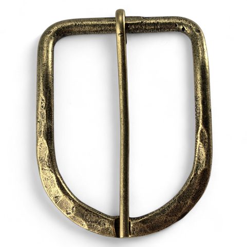 BELT BUCKLE 40MM, OLD BRASS