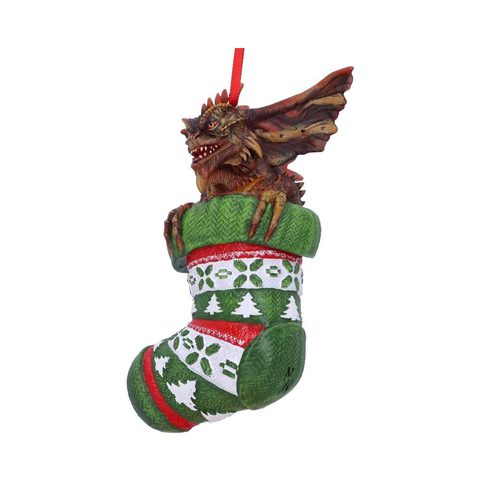 GREMLINS MOHAWK IN STOCKING HANGING ORNAMENT 12CM