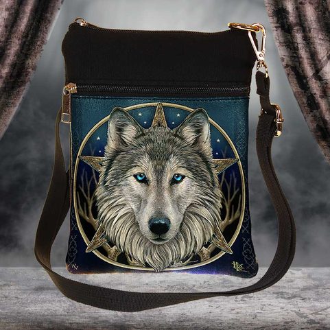 WOLF, SHOULDER BAG 23CM