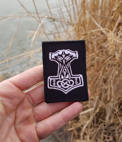 THOR'S HAMMER, VELCRO PATCH