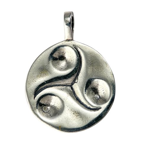 TRISQUE CELTIQUE, PENDENTIF EN ARGENT