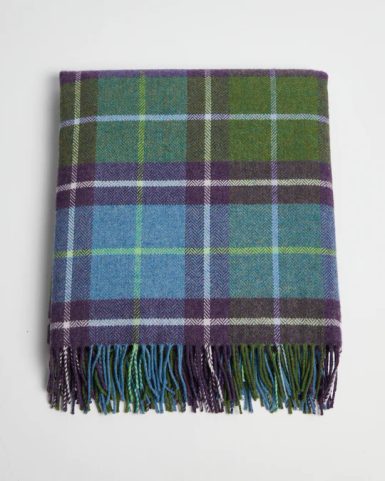 PLAID EN LAINE D'AGNEAU DU CONNEMARA, FOXFORD IRLANDE
