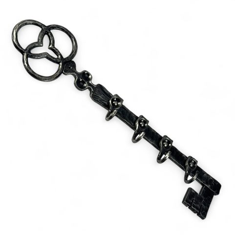 MEDIEVAL KEY, FORGED TOWEL RACK