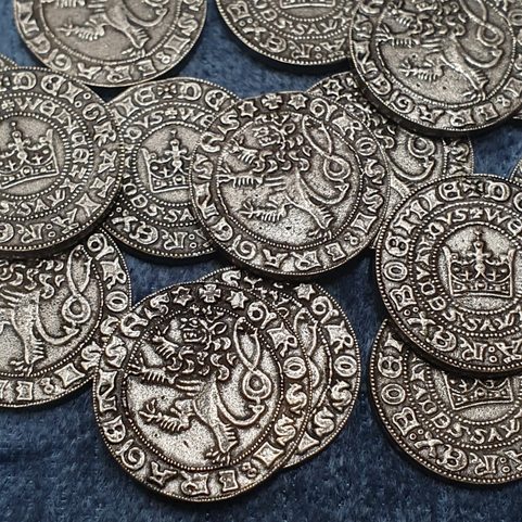 PRAGUE GROSCHEN, COIN, REPLICA, ZINC