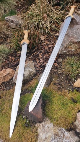 ÉPÉE CELTIQUE, RÉPLIQUE, ÂGE DU FER PRÉCOCE, LA TÉNE