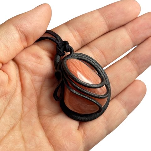 CORNALINE - PENDENTIF GROSSE PIERRE