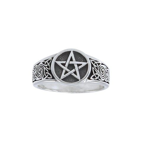 WICCAN SILVER RING