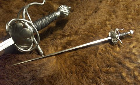 RAPIER WITH SHELL