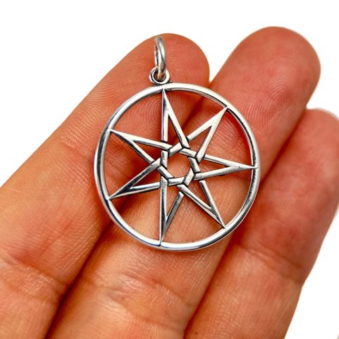 ELVENSTAR, SILVER PENDANT