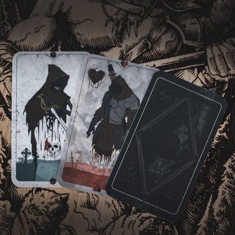 FOUR HORSEMEN SET OF MARRIAGE CARDS