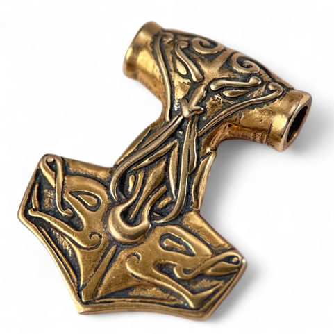 TÓR, THORS HAMMER, PENDANT, BRONZE