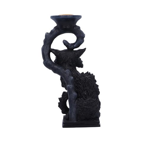 WITCHES FAMILIAR SALEM CANDLESTICK HOLDER 20CM