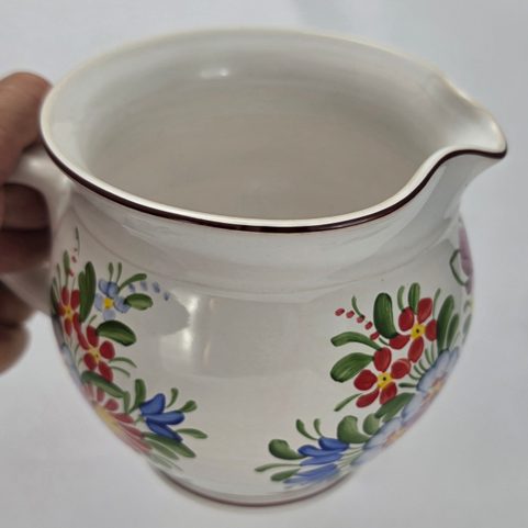 GROSSER HANDBEMALTER CHODENKRUG, 13 CM