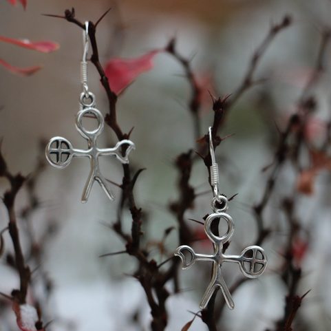 NOAIDI - SAMI SHAMAN, EARRINGS SILVER 925