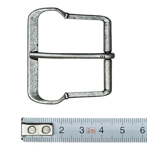 BELT BUCKLE, 15TH CENTURY, BOHEMIA, ZINC