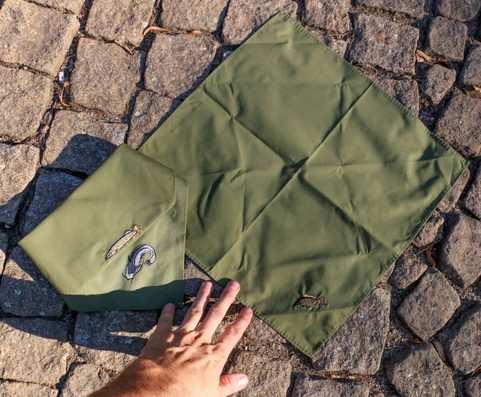 HANDKERCHIEFS WITH FISHING MOTIFS 3 X