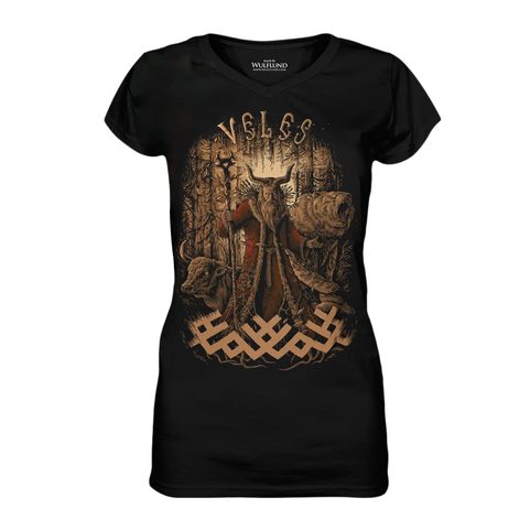 VELES, SLAVIC GOD, WOMEN'S T-SHIRT COLORED