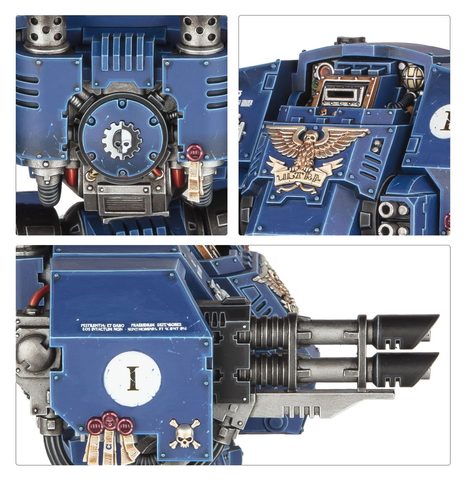WARHAMMER 40K SPACE MARINES BALLISTUS DREADNOUGHT