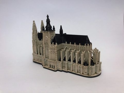 ST. VITUS CATHEDRAL, PRAGUE, MINIATURE