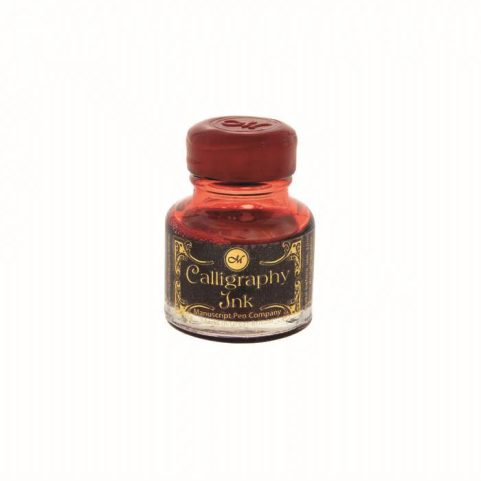 CALLIGRAPHIC INK, RED, RUBY