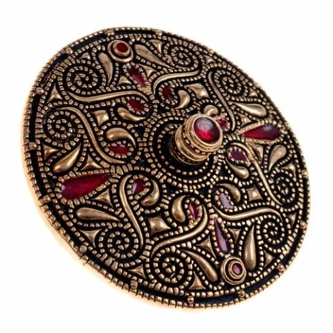 BROCHE CELTIQUE, AUVERS-SUR-OISE, BRONZE