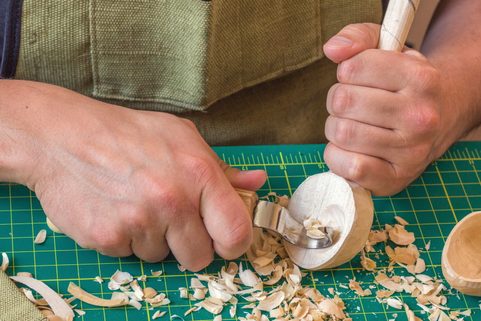 EXTENDED SPOON AND WHITTLE KNIFE SET S17