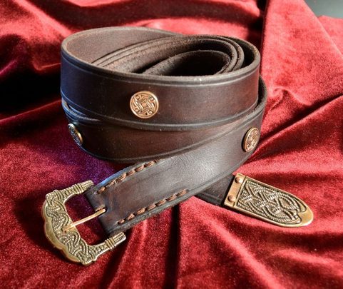VIKING BELT,  GOKSTAD, NORWAY, BRONZE