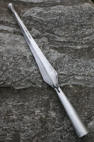 MEDIEVAL SPEARHEAD- ROUND TIP