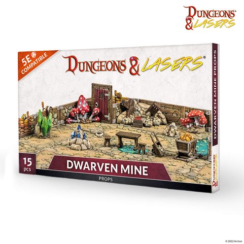 DUNGEONS & LASERS: DWARVEN MINE PROPS