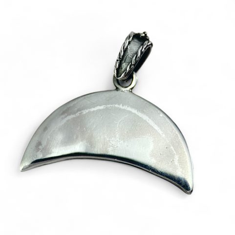 LUNA, DARK AGE STERLING SILVER PENDANT OF FERTILITY