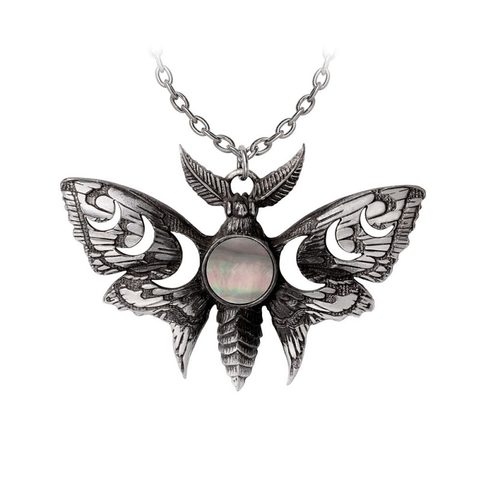 LUNAR MOTH, NECKLACE BY ALCHEMY ENGLAND