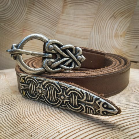 CEINTURE DE VIKING EN CUIR - FRÖJEL, SUÈDE