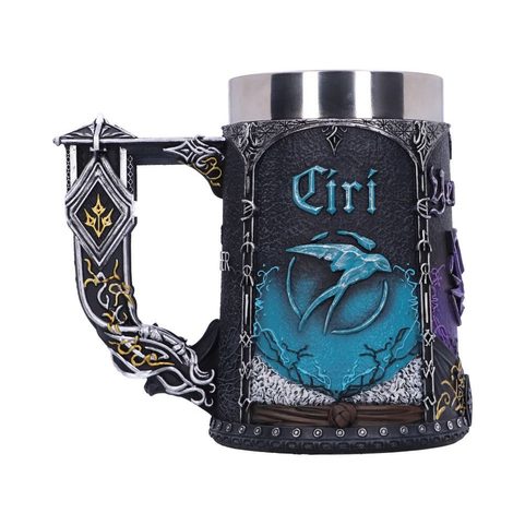 THE WITCHER TRINITY TANKARD 15.5CM