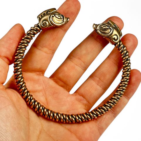 PICTISH BOAR BRACELET, BRONZE